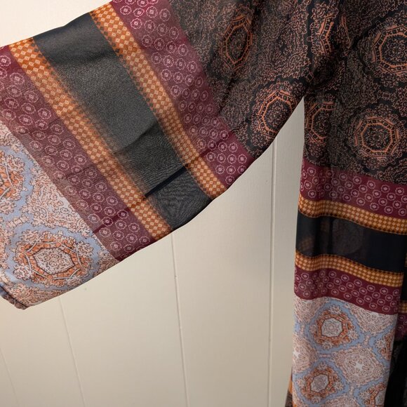 California Moonrise Boho Lace & Fringe Kimono - Picture 5 of 5